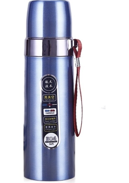 750 ml Büyük Kapasiteli Termos Bardak 304 Vakumlu Ütü Bardak Taşınabilir Açık Spor Su Isıtıcısı (Yurt Dışından)