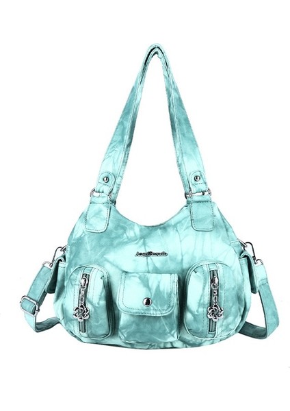 Omuz Çantası Moda Messenger Çanta Büyük Kapasiteli Kadın Çantası Niş Tasarım Üst Düzey Çantası (Yurt Dışından)