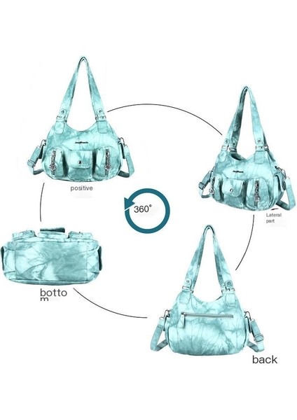 Omuz Çantası Moda Messenger Çanta Büyük Kapasiteli Kadın Çantası Niş Tasarım Üst Düzey Çantası (Yurt Dışından) fiyatları