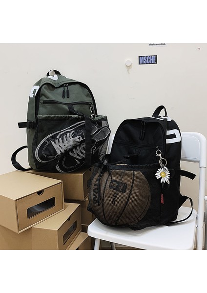 Basketbol Çantası Çok Fonksiyonlu Eğitim Sırt Çantası Taşınabilir Büyük Kapasiteli Spor Çantası Öğrenci Ipli Basketbol Sırt Çantası (Yurt Dışından) fiyatları