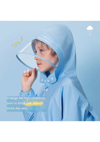 Çocuk Yağmurluğu Bebek Anaokulu Ilkokul Öğrencileri Karikatür Panço Erkek ve Kız Çocuklar Için Okul Çantası Yağmurluk Yağmur Dişli (Yurt Dışından) fiyatları