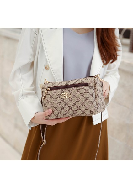 Kadın Çantası Messenger Kadın Omuz Çantası Mini Orta Yaşlı Retro Bayan Çantası Kadın Messenger Çanta (Yurt Dışından) fırsatları