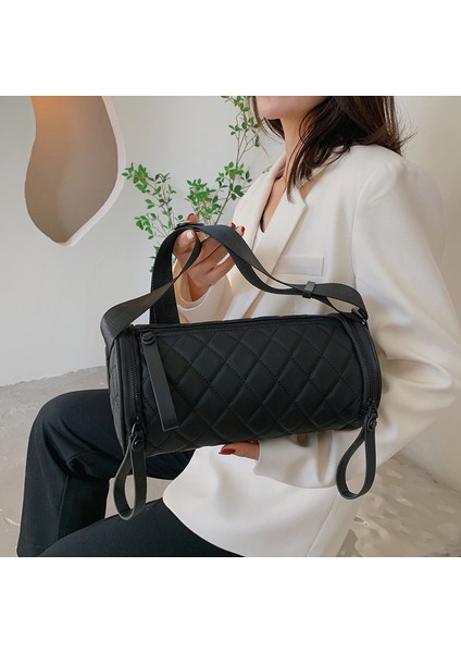 Rhombus Silindir Çanta Messenger Giymesi Kolay Oxford Kovalı Omuz Çantası (Yurt Dışından) fiyatları