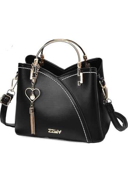 Renk Eşleştirme Çanta Kontrast Renk Büyük Kapasiteli Modaya Uygun Omuz Messenger Çanta Trendy (Yurt Dışından)