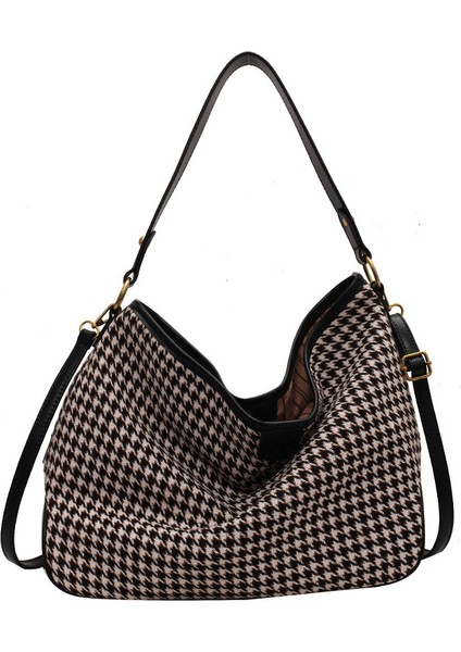 Sense Bag Kadın Büyük Kapasiteli Kolej Öğrencisi Sınıf Çantası Işe Gidip Gelirken Omuz Çantası (Yurt Dışından)