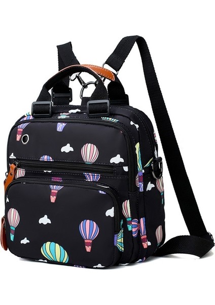 Anne Çantası Çok Fonksiyonlu N Büyük Kapasiteli Messenger Sırt Çantası Dışarı Çıkan Çanta Hafif Anne ve Bebek Çantası (Yurt Dışından)