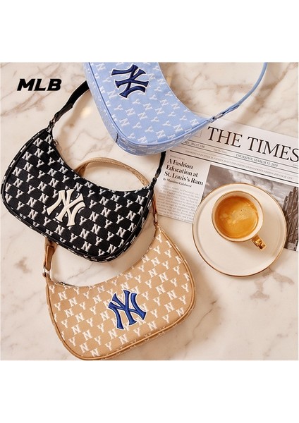 Retro Presbiyopi Koltuk Altı Çantası Spor ve Eğlence Büyük Kapasiteli Tüm Maç Satchel Çanta Trendy Omuz Çantası (Yurt Dışından)