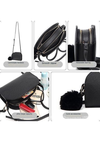 Kadın Omuz Messenger Çanta El Mini Moda Küçük Çanta Moda Trendi Basit Kozmetik Çantası (Yurt Dışından) modelleri