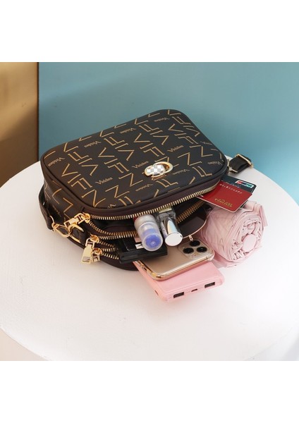 Kadın Çantası High-End Küçük Çanta Tek Omuz Eğik Orta Yaşlı Bayan Mini Moda Çanta (Yurt Dışından) fiyatları