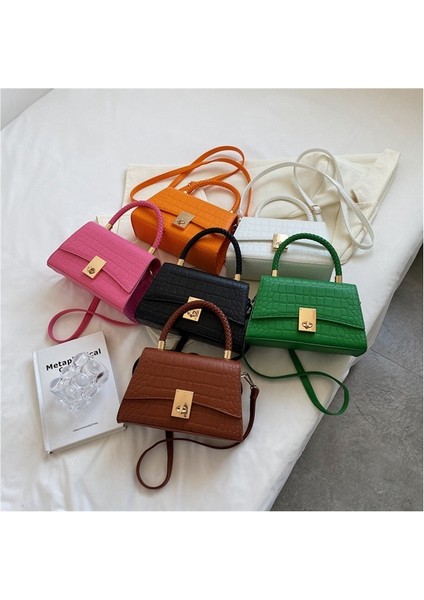 Dokuma El Çantası Kum Saati Kabartmalı Taş Desen Omuz Çapraz Askılı Çanta (Yurt Dışından) fiyatları