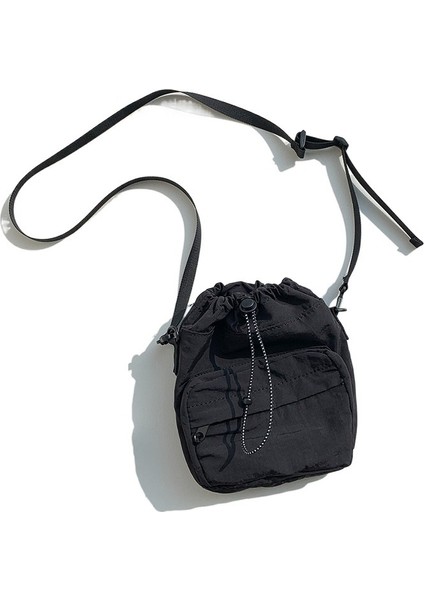 Ipli Naylon Messenger Çanta Omuz Çantası Küçük Kare Çanta (Yurt Dışından)