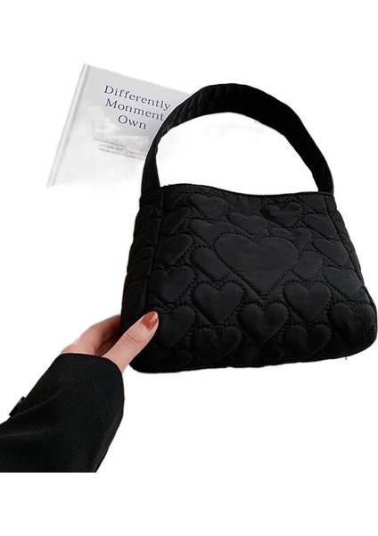 Moda Trendi Büyük Kapasiteli Tote Çanta Basit Rahat Omuz Çantası Basit Rahat Çanta Kadın (Yurt Dışından)