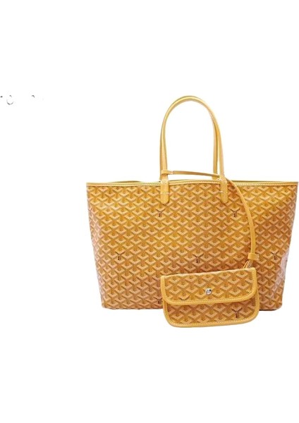 Tote Çanta Köpek Diş Çantası Kadın Çantası Omuzdan Askili Çanta Büyük Kapasiteli Anne Çantası (Yurt Dışından)