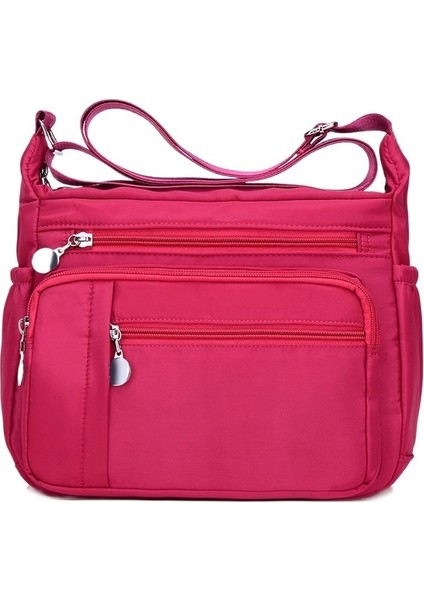 Kadın Rahat Çanta Hafif Naylon Kanvas Çanta Tek Omuz Çapraz Kadın Çantası Askılı Çanta (Yurt Dışından)