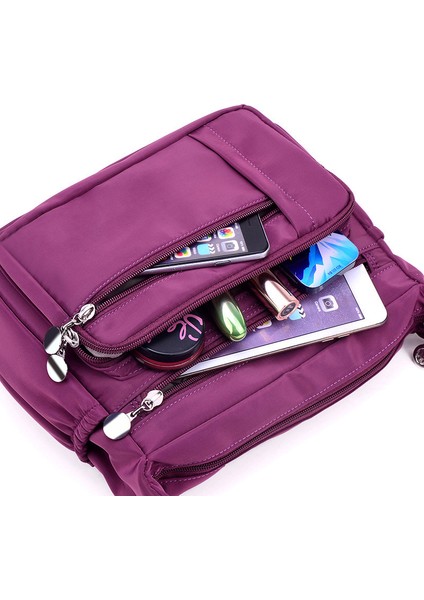 Kadın Rahat Çanta Hafif Naylon Kanvas Çanta Tek Omuz Çapraz Kadın Çantası Askılı Çanta (Yurt Dışından) modelleri