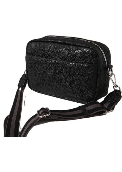 Düz Renk Pu Messenger Çanta Küçük Çanta Omuz Çantası Küçük Kare Çanta (Yurt Dışından)