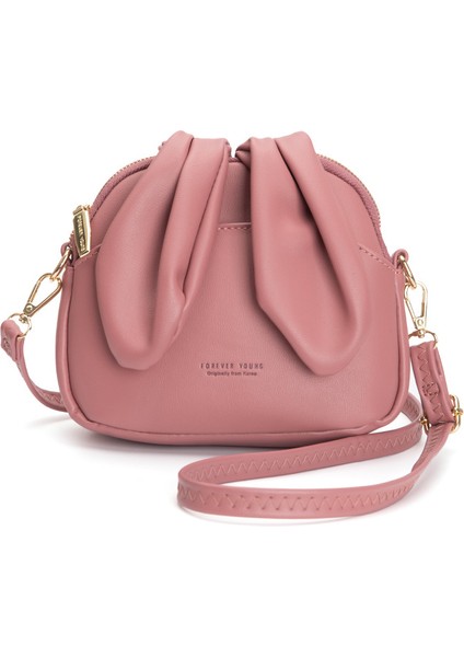 Tavşan Kulaklı Çanta Omuz Çapraz Askılı Cep Telefonu Çantası (Yurt Dışından)