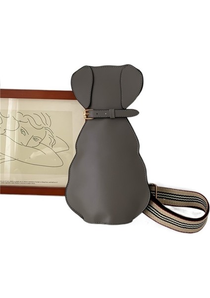 Sevimli Kedi Messenger Çanta Geniş Askılı Göğüs Çantası (Yurt Dışından)