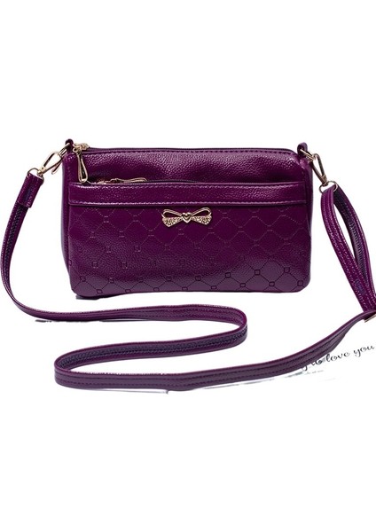 Küçük Kare Çanta Günlük Omuz Messenger Kadın Çantası (Yurt Dışından)