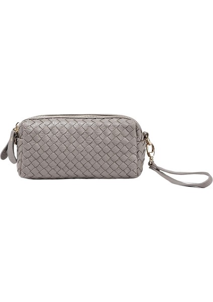 Kadın Çantası Dokuma Debriyaj Tek Omuz Bayanlar Çapraz Mini Küçük Kare Çanta (Yurt Dışından)