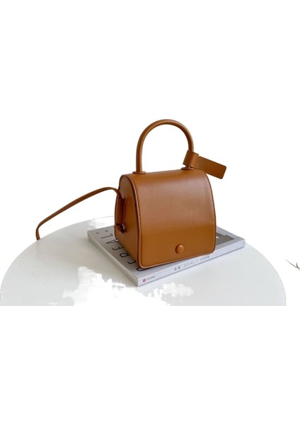 Büyük Kapasiteli Omuz Çantası Çanta Bayanlar Kare Kutu Çanta Messenger Kadın Çantası (Yurt Dışından)