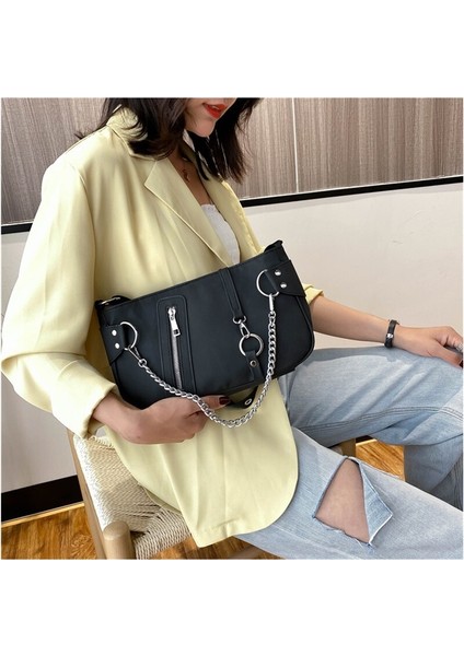 Basit Küçük Çanta Omuzdan Askili Çanta Zincir Çanta (Yurt Dışından) fiyatları