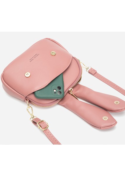 Tavşan Kulaklı Çanta Omuz Çapraz Askılı Cep Telefonu Çantası (Yurt Dışından) fiyatları