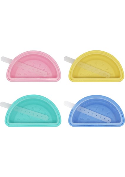 Ev Yapımı Diy Ev Popsicle Kalıp Meyve Serisi Kapaklı Karpuz Buz Kalıbı Silikon Dondurma Kalıbı (Yurt Dışından) fırsatları