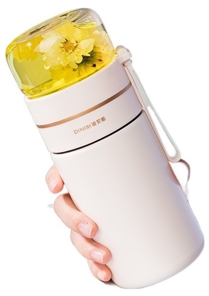 Yakışıklı Kızlar Erkek Iş Termos Çay Su Ayırma Çay Yapma Ofis Çift Katmanlı Çay Bardağı Su Bardağı Cam (Yurt Dışından)