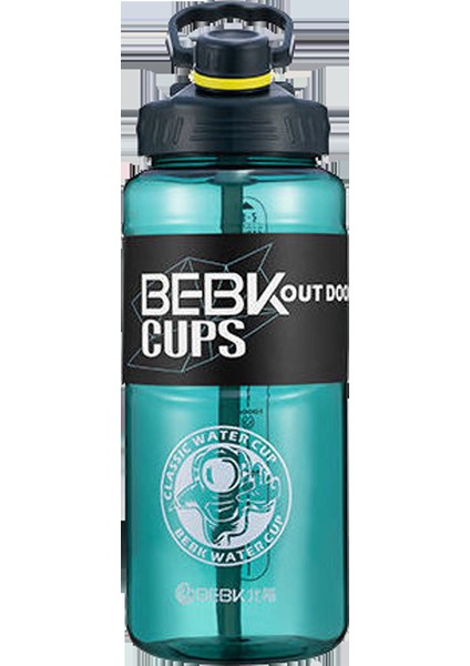 Büyük Kapasiteli Spor Spor Su Bardağı Samanlı Erkek Taşınabilir Büyük Kapasiteli Su Isıtıcısı Fincan (Yurt Dışından)