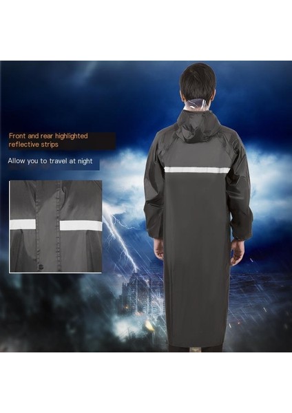 Oxford Kumaş Yansıtıcı Yağmurluk Büyük Ağız Uzun Bölüm Tek Parça Sürme Rüzgarlık Panço Yetişkin Işçiliği Sigorta Görev Yağmurluk (Yurt Dışından) fiyatları