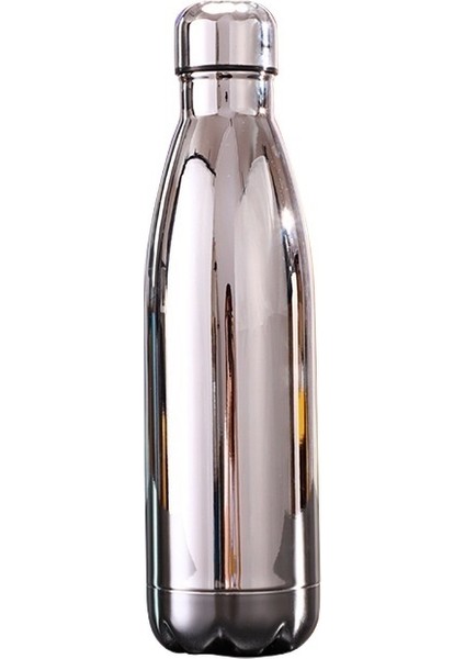 Paslanmaz Çelik Kola Şişesi 304 Termos Çift Katmanlı Spor Su Bardağı Vakum Ayarlanabilir Açık Meşrubat Şişesi (Yurt Dışından)