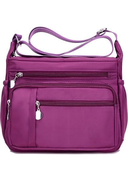 Kadın Rahat Çanta Hafif Naylon Kanvas Çanta Tek Omuz Çapraz Kadın Çantası Askılı Çanta (Yurt Dışından)