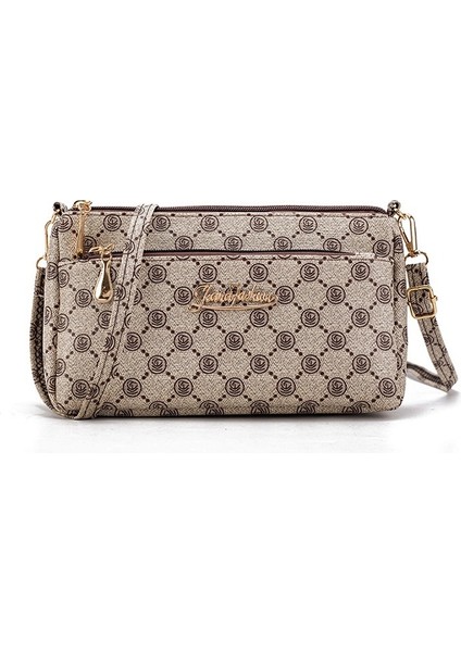 Kadın Askılı Çanta Moda Retro Omuz Çantası Eski Desen Çanta Çanta (Yurt Dışından)