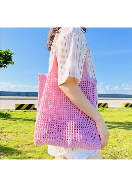 Örgü Çantaiçi Boş Çantabasit Omuz Çantasıkore Tarzı Çantaçantaörgü Çanta (Yurt Dışından) indirimleri