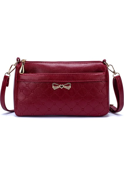 Küçük Kare Çanta Günlük Omuz Messenger Kadın Çantası (Yurt Dışından)