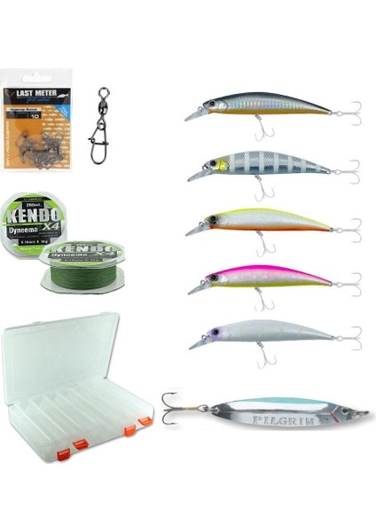 kendo Bt Minnow RAPALA Seti ve RAPALA Kutusu