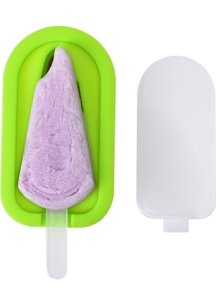Ev Buzdolabı Dıy Ev Yapımı Silikon Popsicle Kalıp Kapaklı Dondurma Popsicle Dondurma Kalıbı (Yurt Dışından)