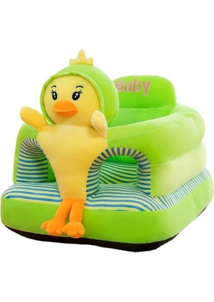 Baby Duck Peluş Koltuk - Yeşil (Yurt Dışından)