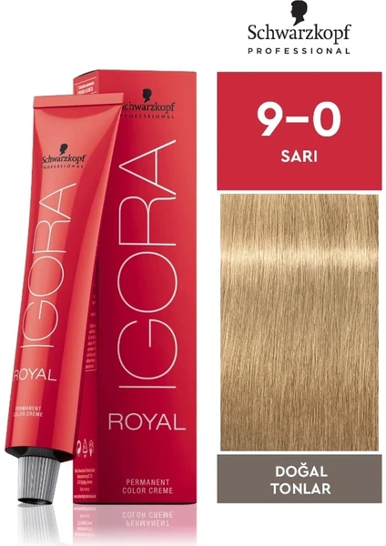 Igora Royal Saç Boyası  9-0 sarı 60 ml