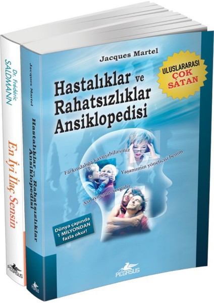 Hastalıklar Ve Rahatsızlıklar Ansiklopedisi + En İyi İlaç Sensin - Takım Set 2 Kitap