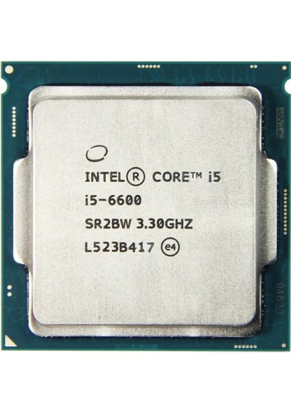 Core i5 6600 3,3 GHz 6 MB Cache 1151 Pin İşlemci Tray