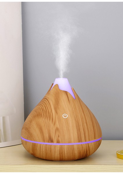 Masaüstü USB Nemlendirici Hava Aromaterapi Ahşap Tahıl Nemlendirici (Yurt Dışından)