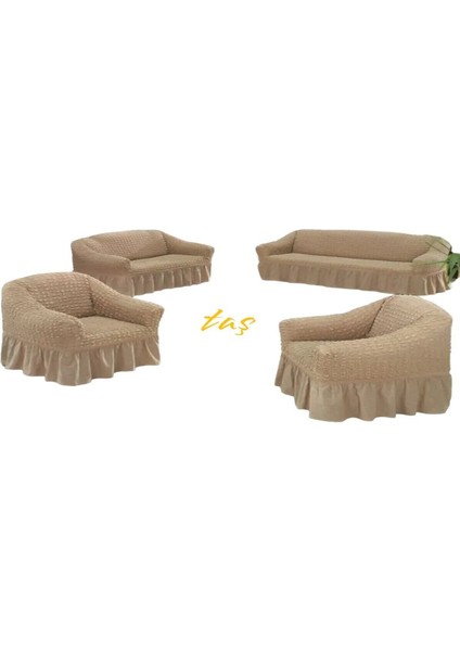 Bürümcük Koltuk 3211 Kanepe Çekyat Örtüsü Koltuk Kılıfı BIR3LÜ-BIR 2li- Iki Tekli