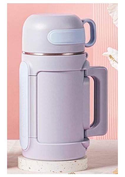 Çelik Sport Termos 1000ML Mor