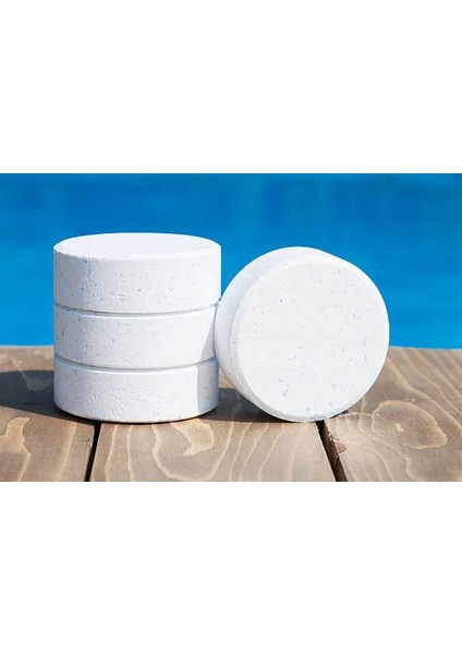 - Maratem - Selenoid Tablet Klor 1 Adet 200GR Havuz ,su Deposu, Kullanma Suyu Hijyeni