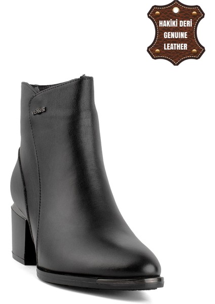2405424K Kadın Deri Topuklu Bot Siyah fiyatları