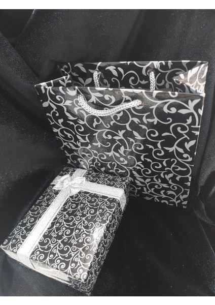 Safir Damla Zirkon Taşlı 925 Ayar Gümüş Takım indirimleri