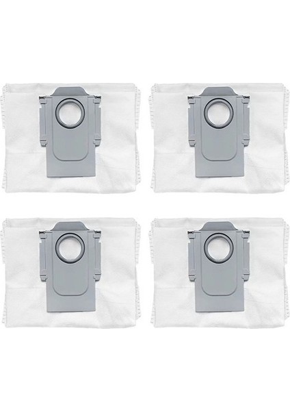 srfn ticaret Roborock Q7 Max+ Uyumlu Toz Torbası - 4 Adet