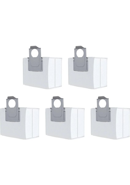 srfn ticaret Roborock S7MaxvUltra/s8/q5/q7 Uyumlu Toz Torbası - 5 Adet